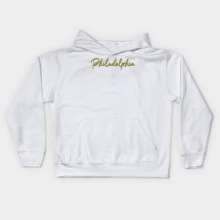 Philadelphia Drexel Sticker Kids Hoodie